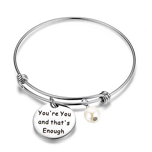 Book Cover You're You and That's Enough Dear Evan Hansen Inspired Adjustable Bracelet Theater Gift Actor Gift