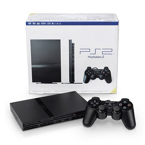 Book Cover PlayStation 2 Slim Console PS2 (Renewed)