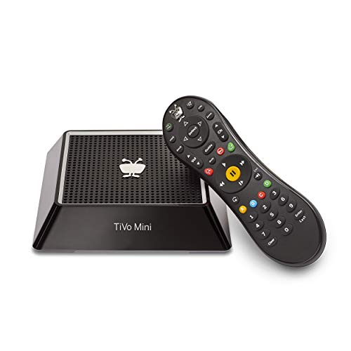 Book Cover TiVo Mini with IR/RF Remote - No Monthly Service Fees - Extends Your TiVo DVR (Renewed)
