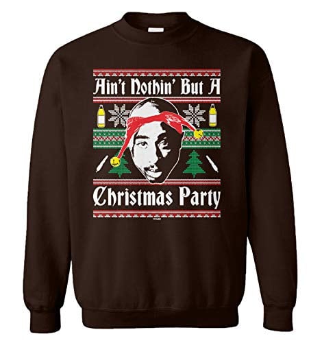 Book Cover Haase Unlimited Ain't Nothin' But A Christmas Party - Rap Ugly Unisex Crewneck Sweatshirt