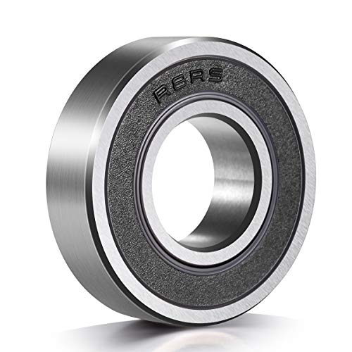 Book Cover 10 Pack R8-2RS Deep Groove Ball Bearings, 1/2