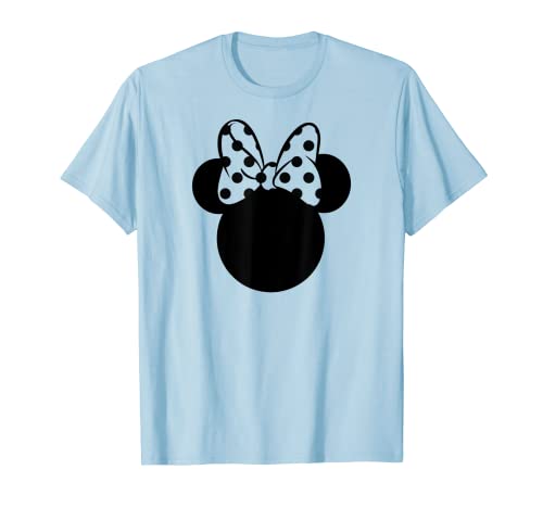 Book Cover Disney Minnie Mouse Silhouette T-Shirt