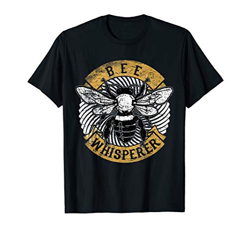 Book Cover Bee Whisperer Beekeeper Honey Save The Bees Cute Insects T-Shirt