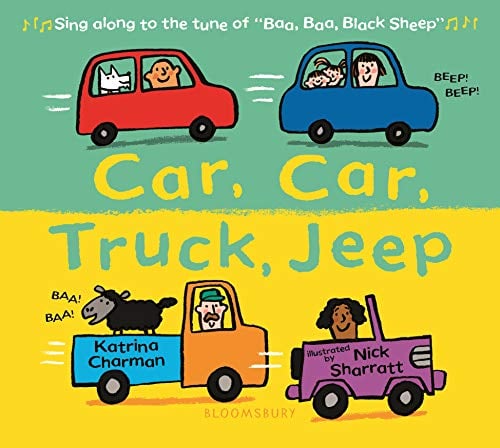 Book Cover Car, Car, Truck, Jeep