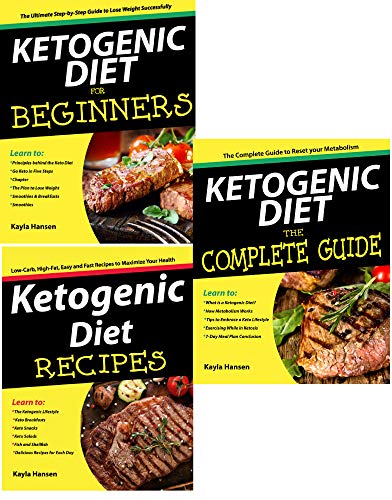 Book Cover Healthy Keto Living: 3 Manuscripts - Ketogenic Diet for Beginners, Ketogenic Diet the Complete Diet, Ketogenic Diet Recipes