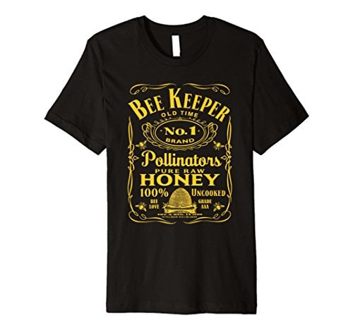 Book Cover Beekeeper T-Shirt Beekeeping Shirt Old Time Honey