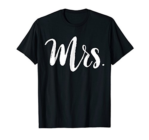 Book Cover Mrs. Shirt - Matching Couples Shirt for Wifey