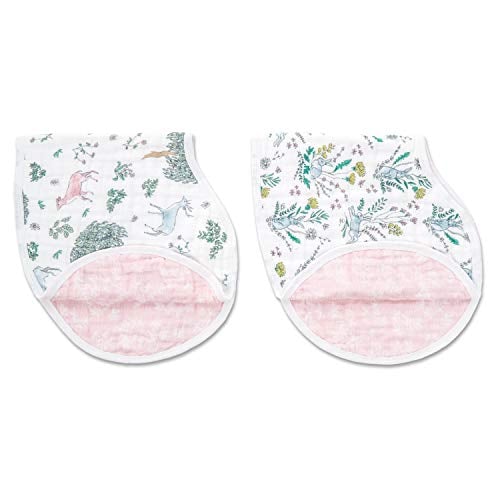 Book Cover aden + anais Classic Burpy Bib 2-Pack Forest Fantasy