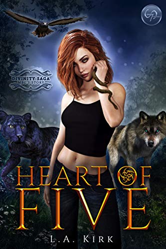 Book Cover Heart of Five: Meg's Story (Divinity Saga Book 1)