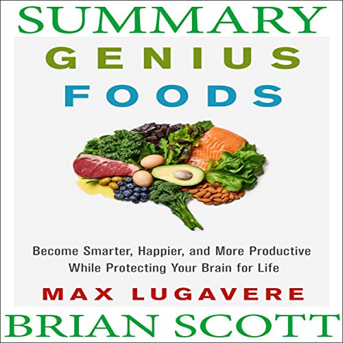 Book Cover Summary of Genius Foods by Max Lugavere