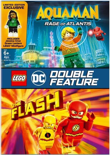 Book Cover LEGO DC Super Heroes: Aquaman / The Flash (DBFE/DVD w/Figurine)