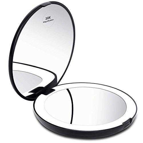 Book Cover KEDSUM LED Lighted Compact Travel Mirror