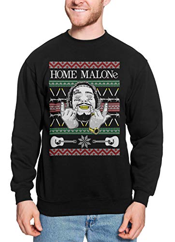 Book Cover Home Malone - Post Musician Hip Hop Rap Unisex Crewneck Sweatshirt