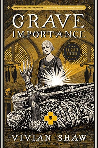 Book Cover Grave Importance (A Dr. Greta Helsing Novel Book 3)