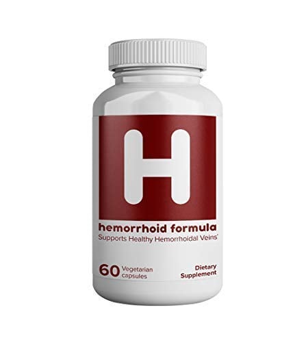 Book Cover HEMORRHOID Formula Blend of Horse Chestnut and Micronized Diosmin - 1 Month Supply - Supports normal Hemorrhoidal Vein function in patients with Hemorrhoids, Bleeding, Itching, Burning, and Pain