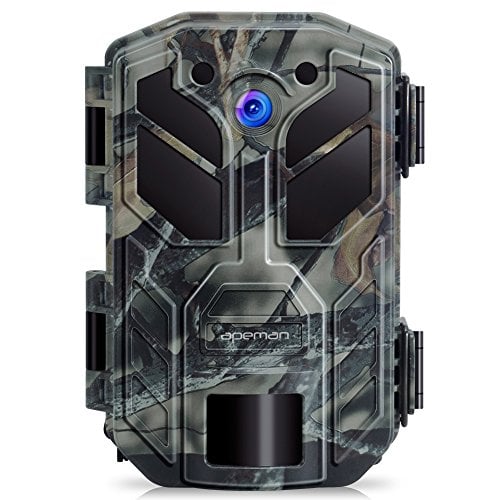 Book Cover APEMAN Trail Camera 30MP 4K Hunting Cameras, 40 PCs IR LED Vivid Night Vision Wildlife Camera, Game Camera for Home Security and Outdoor Nature Wild Scouting