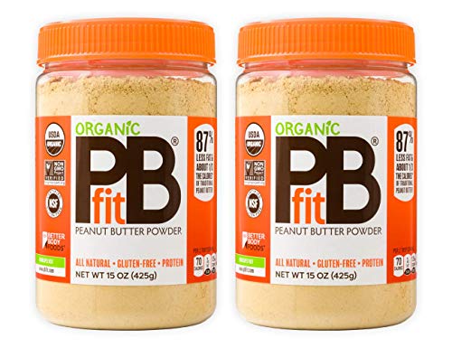 Book Cover PBfit All-Natural Organic Peanut Butter Powder, 15 Ounce (Pack of 2)