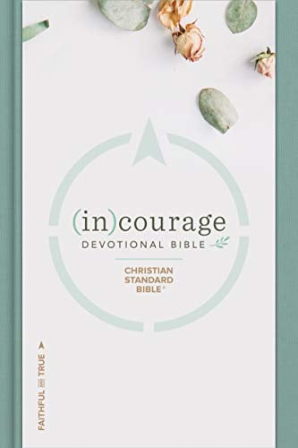 Book Cover CSB (in)courage Devotional Bible: Black Letter, Notetaking Space, Reading Plans, Easy-To-Read Font