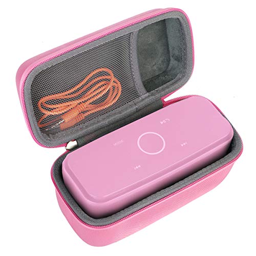 Book Cover co2CREA Hard Travel Case Replacement for DOSS Touch SoundBox Wireless Bluetooth V4.0 Portable Speaker (Pink)