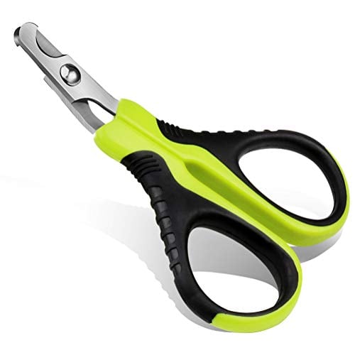 Book Cover Aritan Professional Pet Cat Nail Clipper Scissors Trimmer for Cats, Dogs, Puppies, Rabbits and Small Animals, Cat Claw Clippers Scissors, Stainless Steel,45 Degree Curved Design, Paw Grooming