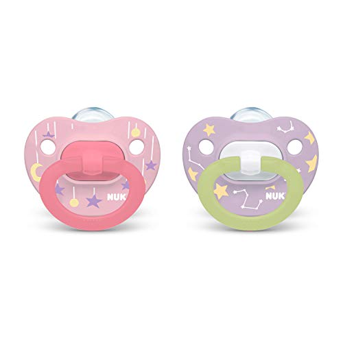 Book Cover NUK Glow-in-The-Dark Orthodontic Pacifiers