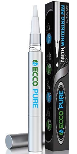 Book Cover Teeth Whitening Pen by Ecco Pure - (1-Pack) Gel Pen Kit- 35% Carbamide Peroxide - A Pearl Smile White as Snow
