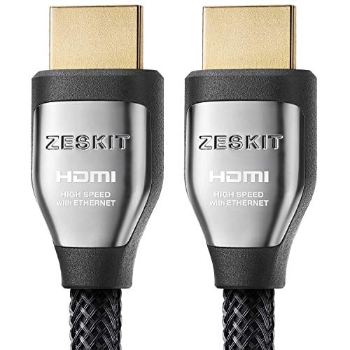 Book Cover Zeskit Cinema Plus 4K 3ft High Speed with Ethernet 22.28Gbps HDMI 2.0b Cable, Compatible with Dolby Vision 4K 60Hz HDR ARC 4:4:4 HDCP 2.2