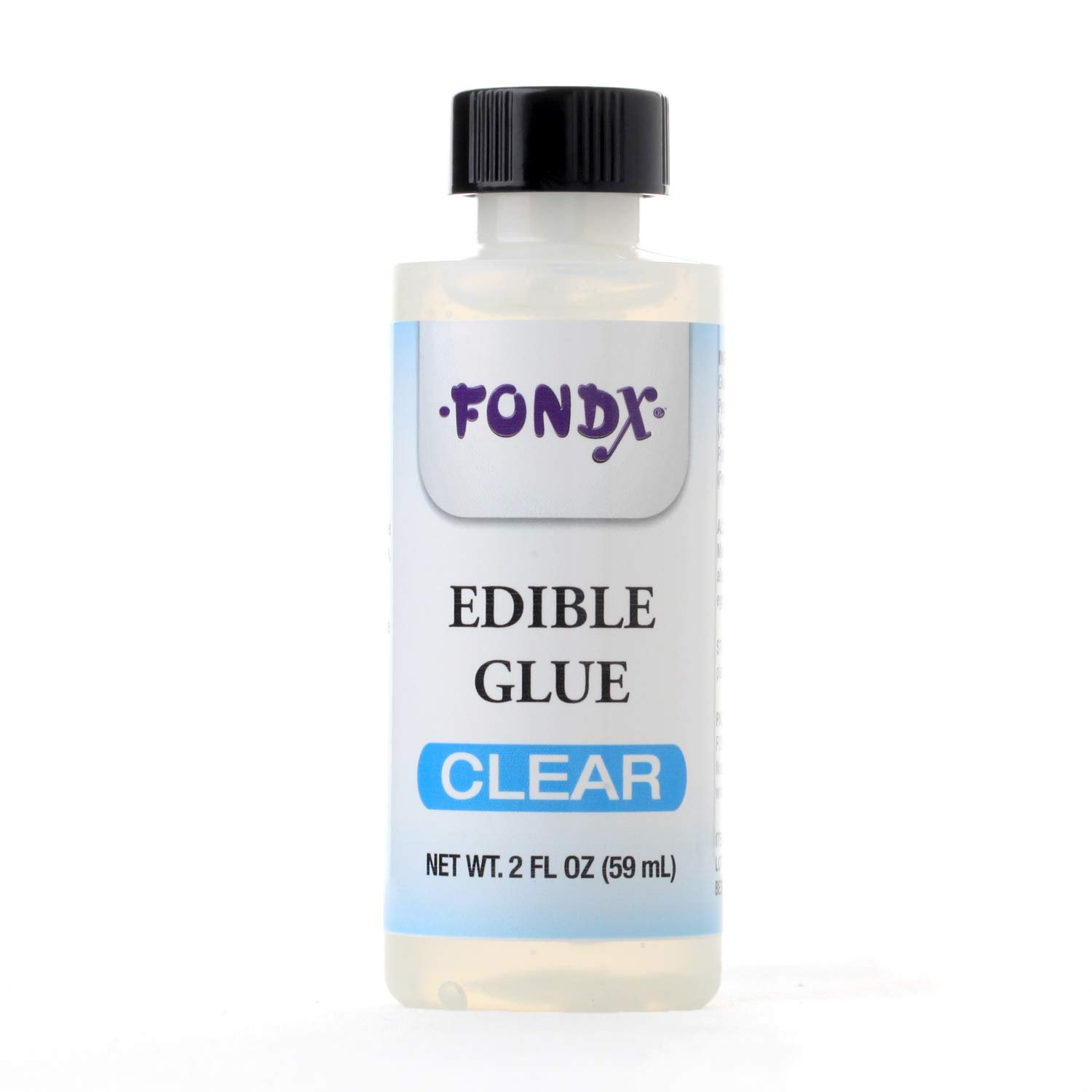 Book Cover FONDX Edible Glue, Clear, 2 fl oz