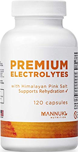 Book Cover Clean Electrolyte Tablets, no Common Fillers no Silica, Magnesium Stearate or Silicon Dioxide - Rapid Rehydration, Muscle Cramping, Hangover Recovery and Keto Diet Support– Hydration Pack on a Pill