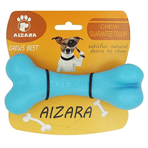 Book Cover Aizara Dog Chew Toys for Aggressive Chewers, Tough Indestructible Dog Toys for Large Dogs, Durable Nylon Puppy Bone Toys for Training Keeping Pets Fit
