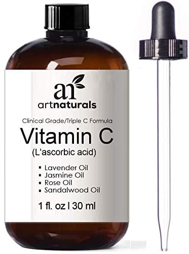 Book Cover ArtNaturals Vitamin C Serum for Face - (1 Fl Oz / 30ml) - Facial Anti-Aging with Hyaluronic Acid and Vit E - Wrinkle Repairs Dark Circles, Fades Age Spots and Sun Damage - Enhanced 20% Vitamin C