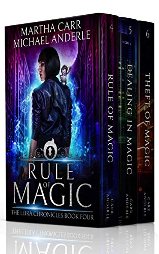 Book Cover The Leira Chronicles Boxed Set Two (Books 4-6): (Rule of Magic, Dealing in Magic, Theft of Magic) (The Leira Chronicles Boxed Sets Book 2)