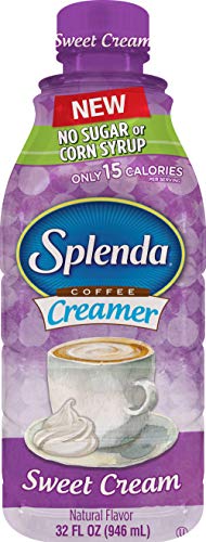 Book Cover SPLENDA Coffee Creamer, Sweet Cream, 32 Ounce