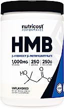 Book Cover Nutricost HMB Powder (Beta-Hydroxy Beta-Methylbutyric) 250 Grams - Gluten Free & Non-GMO