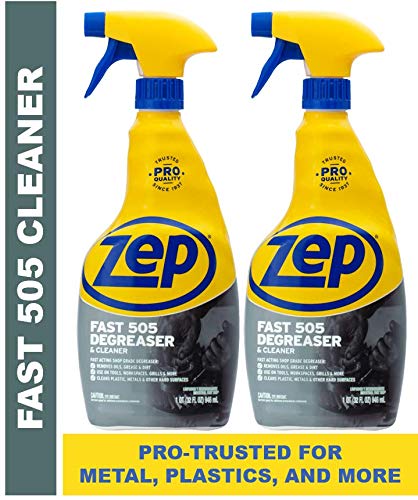 Book Cover Zep Fast 505 Cleaner & Degreaser for Grills, Metal, Plastics and more 32 ounces (Pack of 2)