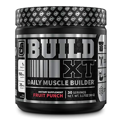 Book Cover Build-XT Muscle Building Mass Builder Powder - Daily Pre Workout Muscle Builder Supplement for Muscle Growth, Strength, & Recovery | Weight Gainer w/Proven Peak02 & elevATP - Fruit Punch, 30sv