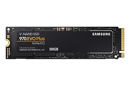Book Cover SAMSUNG 970 EVO Plus SSD 500GB - M.2 NVMe Interface Internal Solid State Drive with V-NAND Technology (MZ-V7S500B/AM)