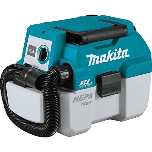 Book Cover Makita XCV11Z 18V LXT Lithium-Ion Brushless Cordless 2 Gallon HEPA Filter Portable Wet/Dry Dust Extractor/Vacuum, Tool Only