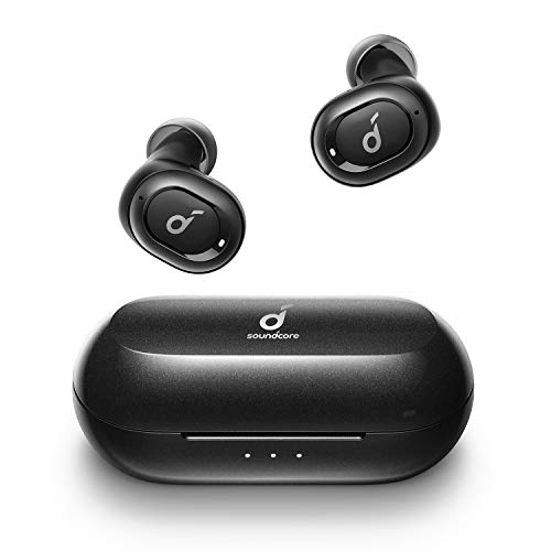 Book Cover Upgraded, Anker Soundcore Liberty Neo True Wireless Earbuds, Pumping Bass, IPX7 Waterproof, Secure Fit, Bluetooth 5 Headphones, Stereo Calls, Noise Isolation, One Step Pairing, Sports, Work Out