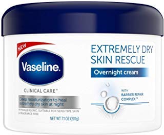 Book Cover NEW Clinical Care Extremely Dry Skin Rescue Overnight Cream - 7.1oz
