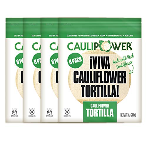 Book Cover CAULIPOWER Tortillas, Original, 7 Ounce (Pack of 4)