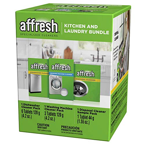 Book Cover Affresh Kitchen and Laundry Bundle - Dishwasher, Washing Machine, and Disposal Cleaner