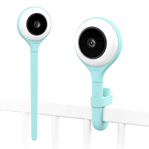 Book Cover Lollipop Baby Monitor with True Crying Detection (Turquoise) - Smart WiFi Baby Camera - Camera with Video, Audio and Sleep Tracking