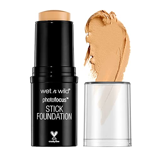 Book Cover Wet n Wild Photo Focus Matte Foundation Stick Makeup, Classic Ivory | Vegan & Cruelty-Free