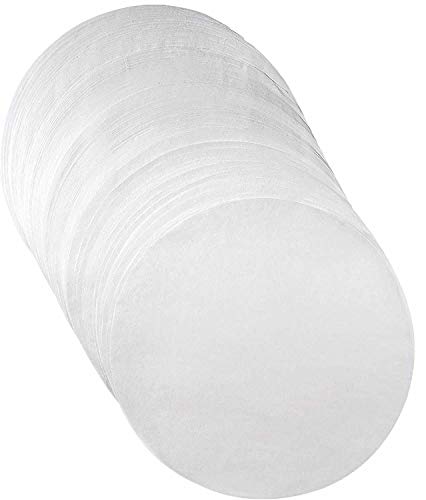 Book Cover Parchment Paper Baking Circles - 6 inch - 200 Eco-Friendly Pack - Baking Paper Liners for Round Cake Pans Circle Cheesecake, Cooking, Air Fryer