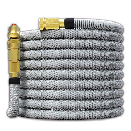 Book Cover TITAN 50FT Garden Hose - All New Expandable Water Hose with Dual Latex Core 3/4