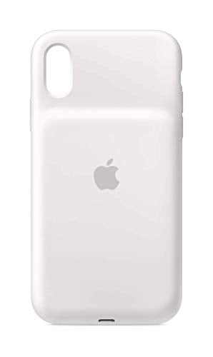 Book Cover Apple Smart Battery Case (for iPhone XR) - White