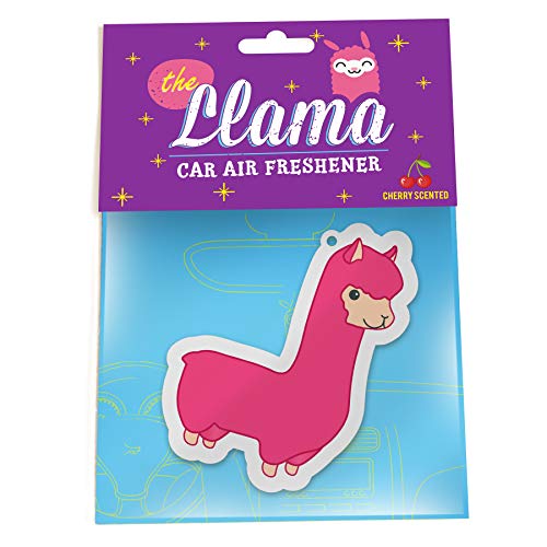 Book Cover Pink Llama Air Freshener