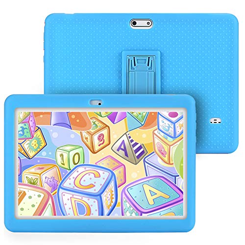 Book Cover Tagital T10K Kids Tablet 10.1 inch Display, Kids Mode Pre-Installed, with WiFi, Bluetooth and Games, Quad Core Processor, 1280x800 IPS HD Display (Blue)