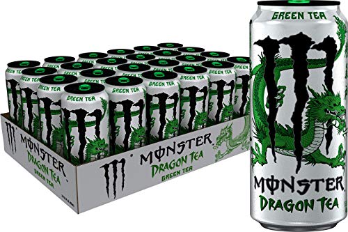 Book Cover Monster Energy Dragon Tea, Green Tea, 15.5 Fl Oz (Pack of 24)